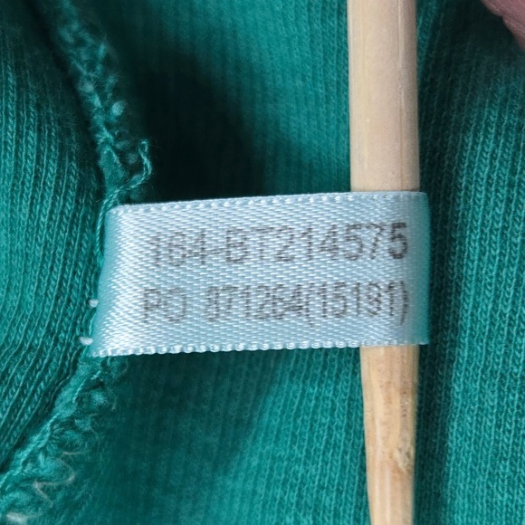 Tommy Bahama Men 2XB Quarter Zip Cotton Pullover Preppy Casual Teal - Picture 10 of 11